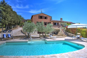 Villa San Lorenzo - Hilltop Villa With Private Pool, Jacuzzi & AirCO Montone